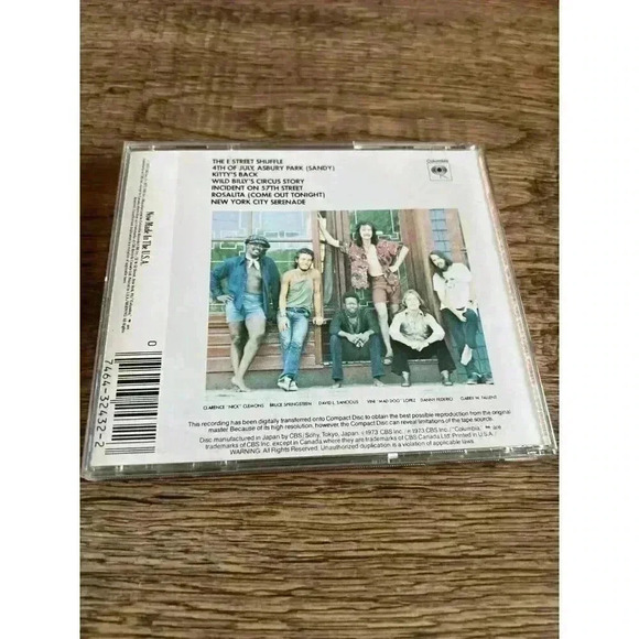 Bruce Springsteen | The Wild, The Innocent, and The E Street Shuffle | CD - Picture 3 of 3